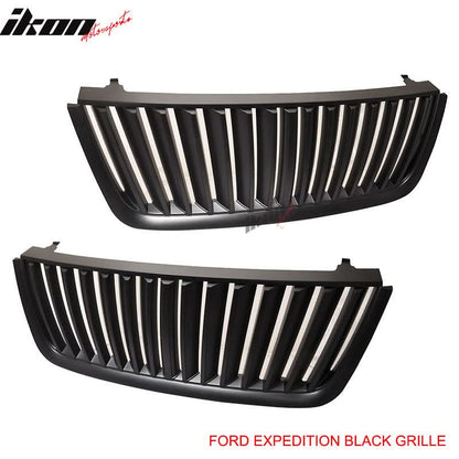 2003-2006Â Ford Expedition Front Upper Vertical Grille Unpainted ABS