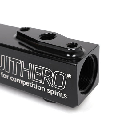 Circuit Hero Aluminum Fuel Rail B-Series Honda Black - GARAGE SALE