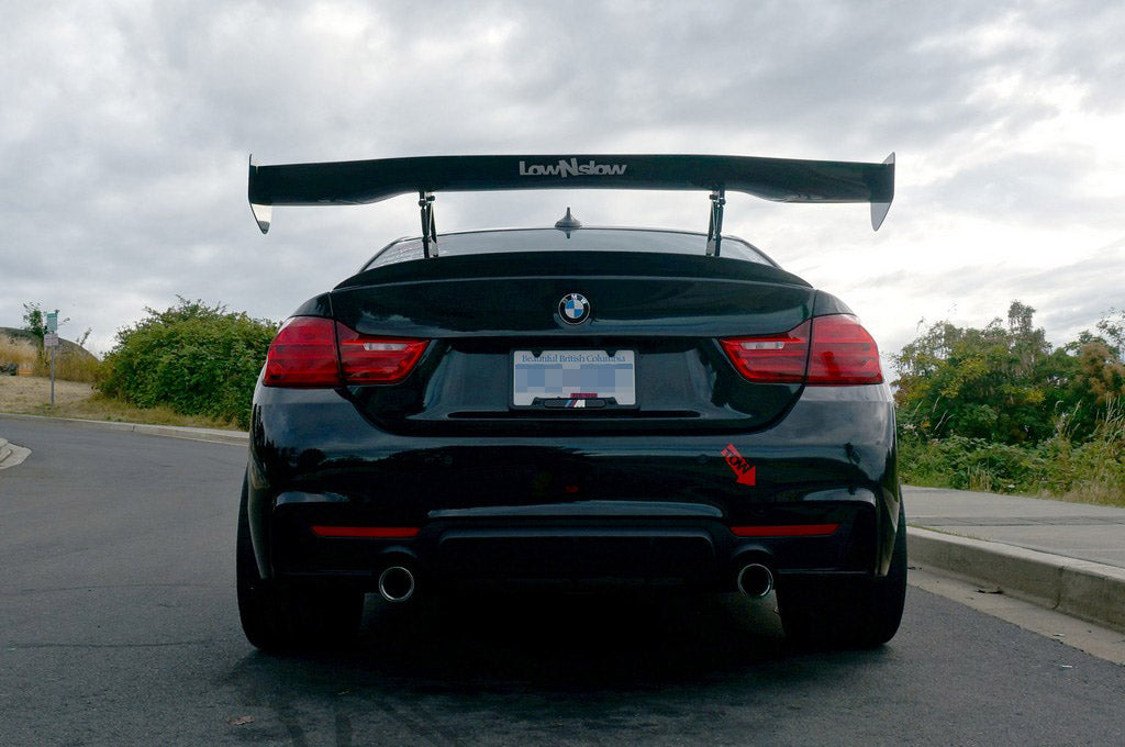 GTC-200 Carbon Fiber Adjustable Wing - BMW F32 4 Series