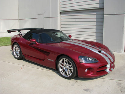 GTC-500 Carbon Fiber Adjustable Wing - Dodge Viper Convertible 2003 - 2010