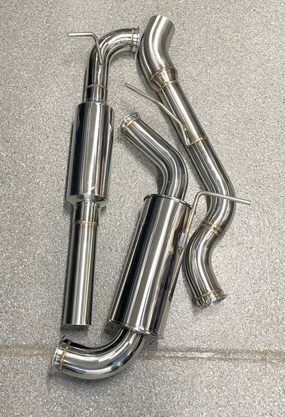 CCdesign **MK7** VW Golf GTI 3" Single Exit Catback Exhaust (Passenger Side)