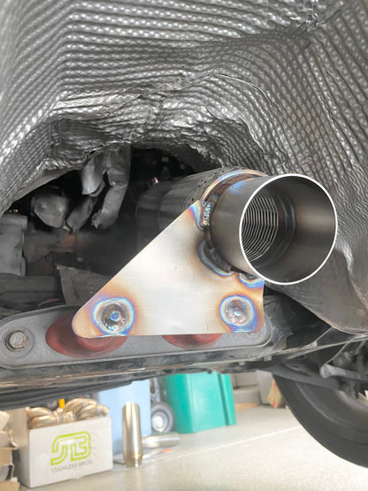 CCdesign 4" GESi Catted Downpipe MK7/7.5 VW GTI/Jetta 2.0T & 8V/8S Audi A3 FWD
