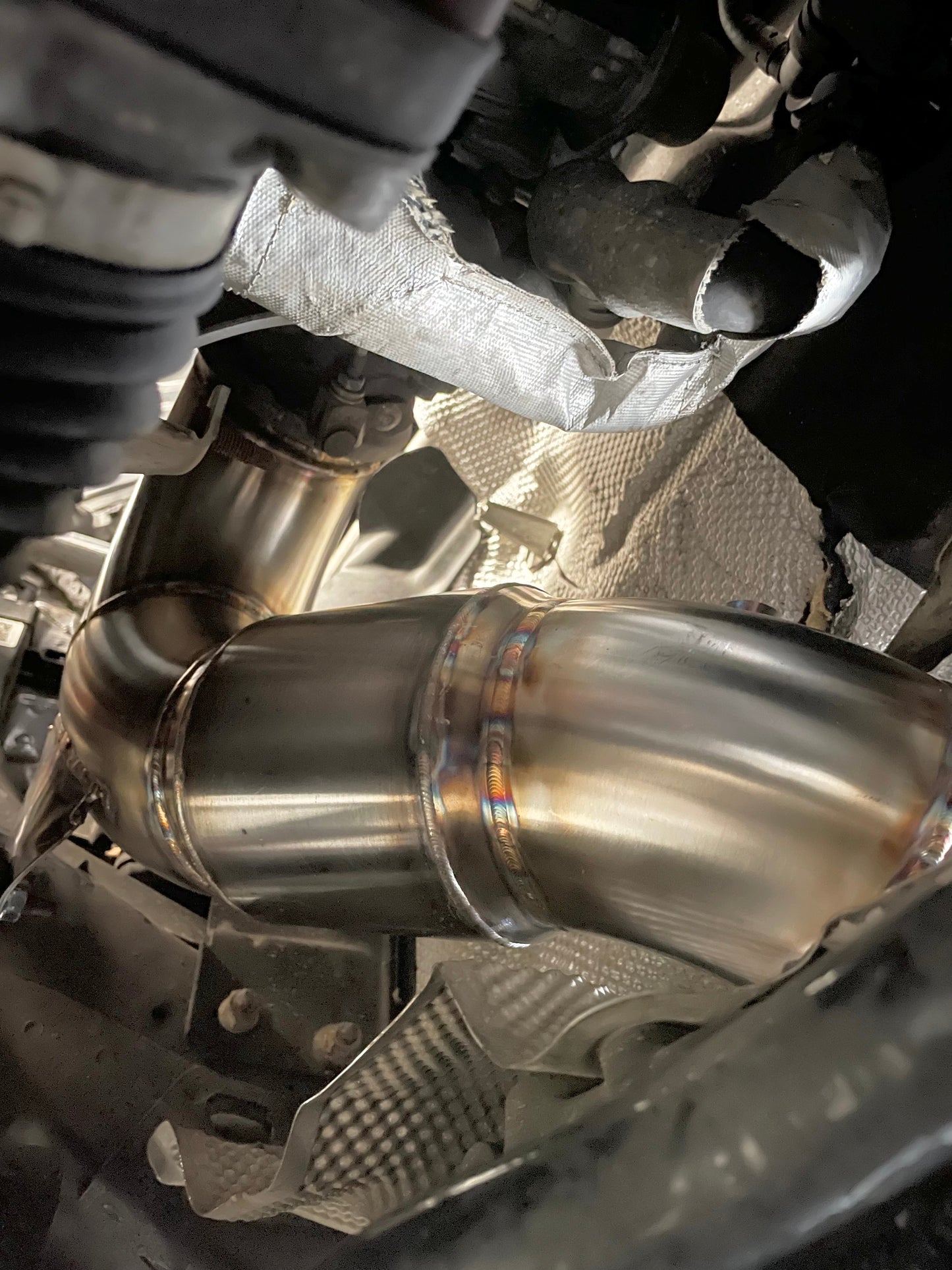 CCdesign 4" Downpipe MK7/7.5 VW GTI/Jetta 2.0T & 8V/8S Audi A3 FWD
