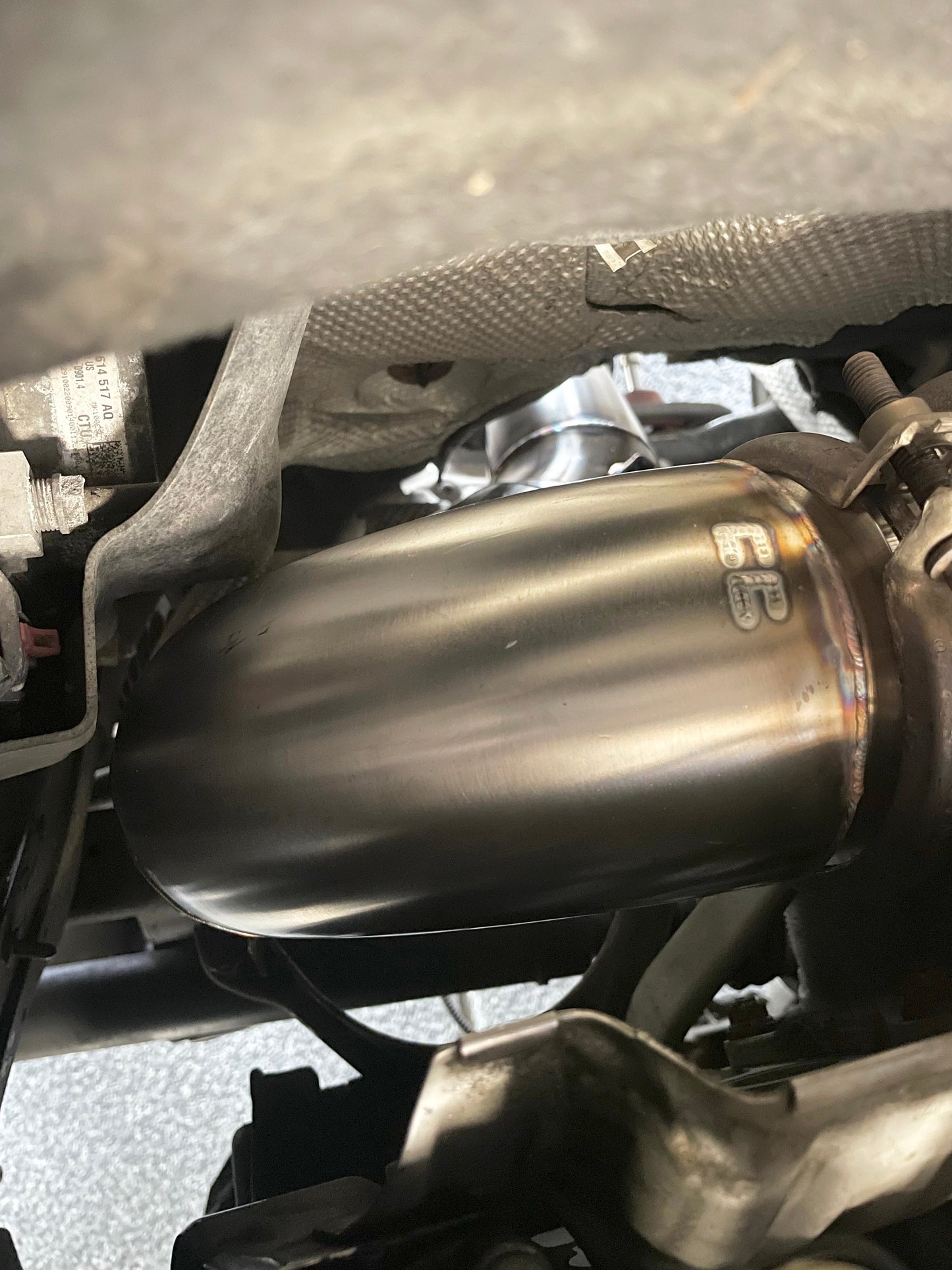 CCdesign 4" GESi Catted Downpipe MK7/7.5 VW GTI/Jetta 2.0T & 8V/8S Audi A3 FWD