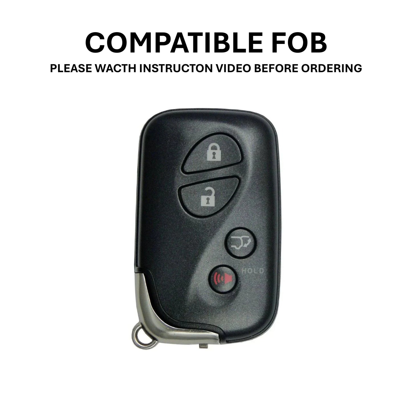 Injection Fob IF015 (2010-2019 5th Gen 4Runner LIMITED) - RED