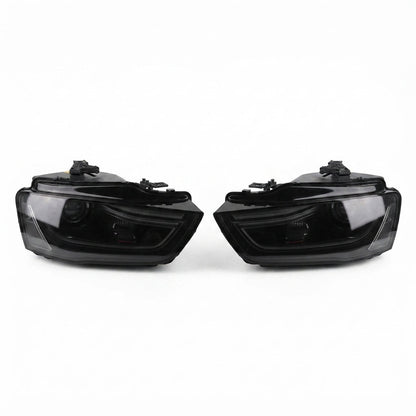Audi B8 / B8.5 Custom RGB Headlights – App-Controlled DRL & Demon Eye
