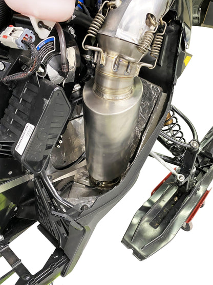 RPM Gen 5 2023-2025 Ski-Doo 850 Turbo Stainless Lightweight Sport Muffler