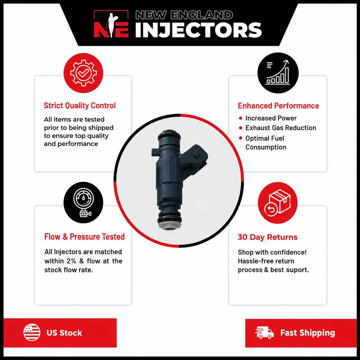 Fuel Injector Rebuild Kit For Siemens 4F9E-D6B Ford 3.0l 05-07