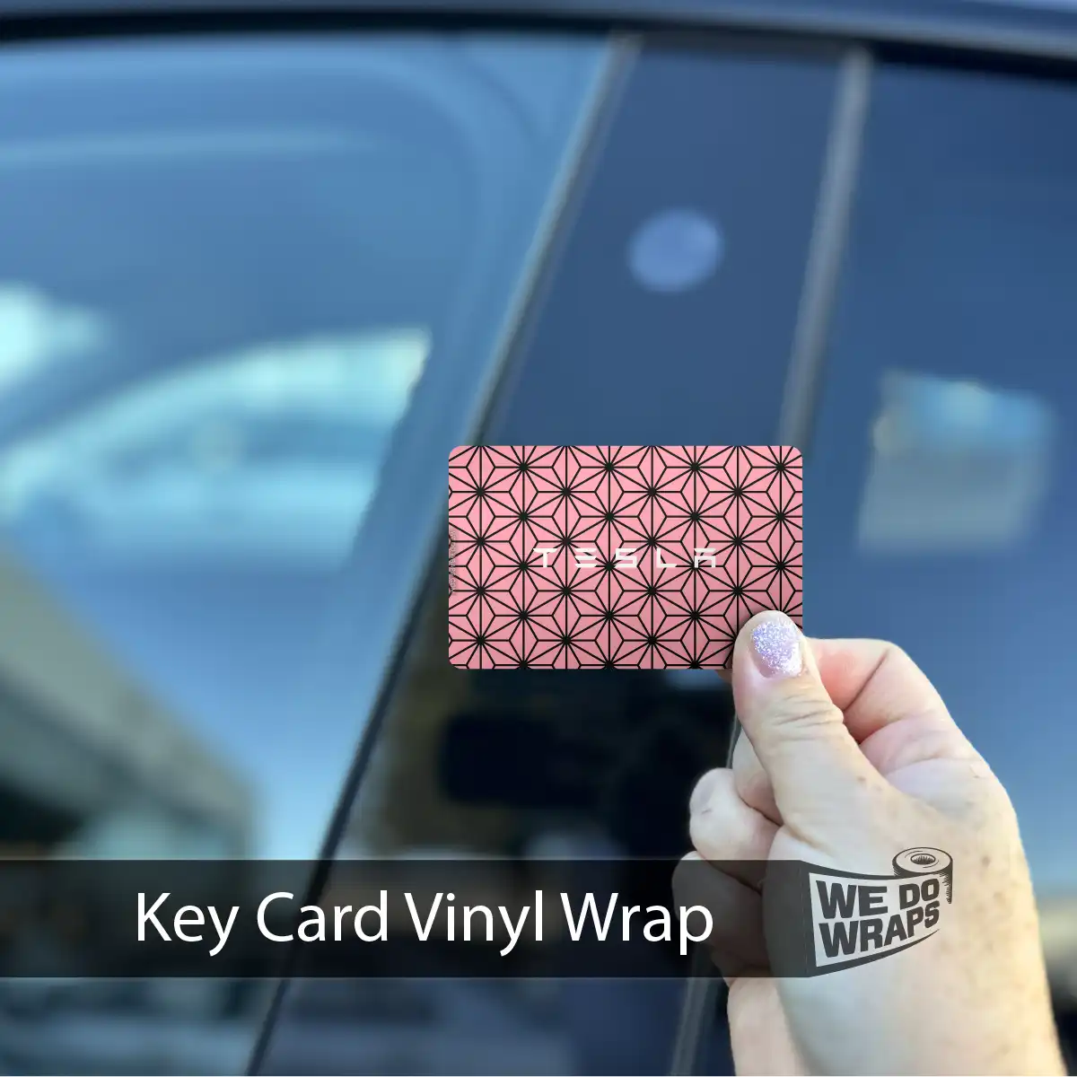 Geometric Hex | NFC Key Card Wrap
