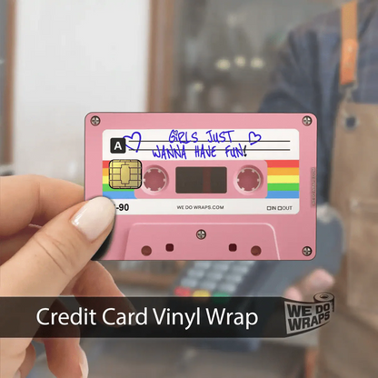 Girls Mix Tape | NFC Key Card Wrap