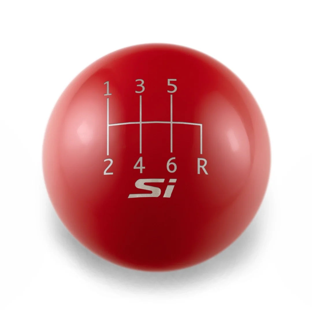 Billetworkz Weighted Shift Knob - 6-Speed Si Standard Engraving - Honda