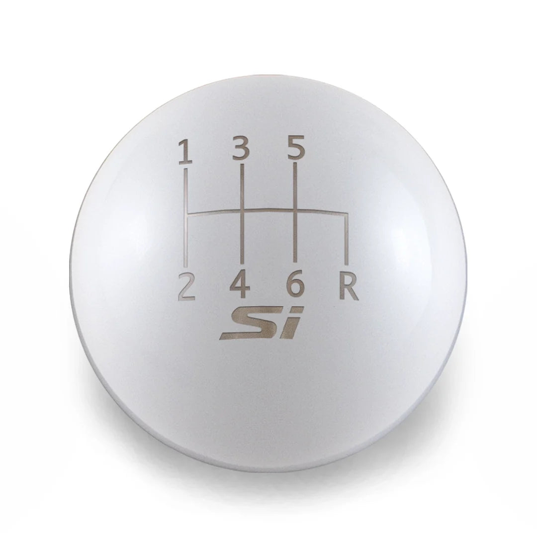 Billetworkz Weighted Shift Knob - 6-Speed Si Standard Engraving - Honda