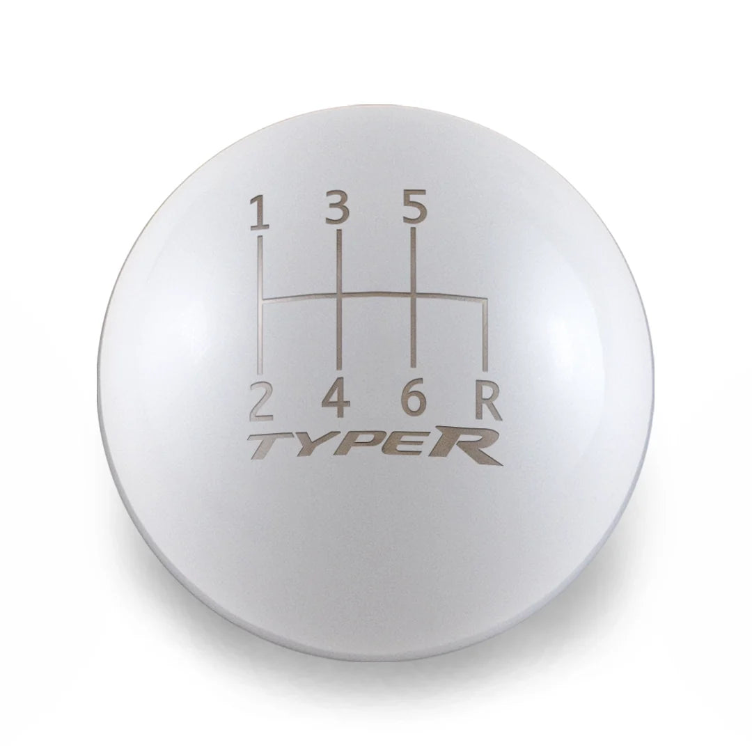 Billetworkz Weighted Shift Knob - 6 Speed Type R Standard Engraving - Honda