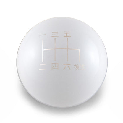 Billetworkz Weighted Shift Knob - 6-Speed Japanese Engraving - Honda