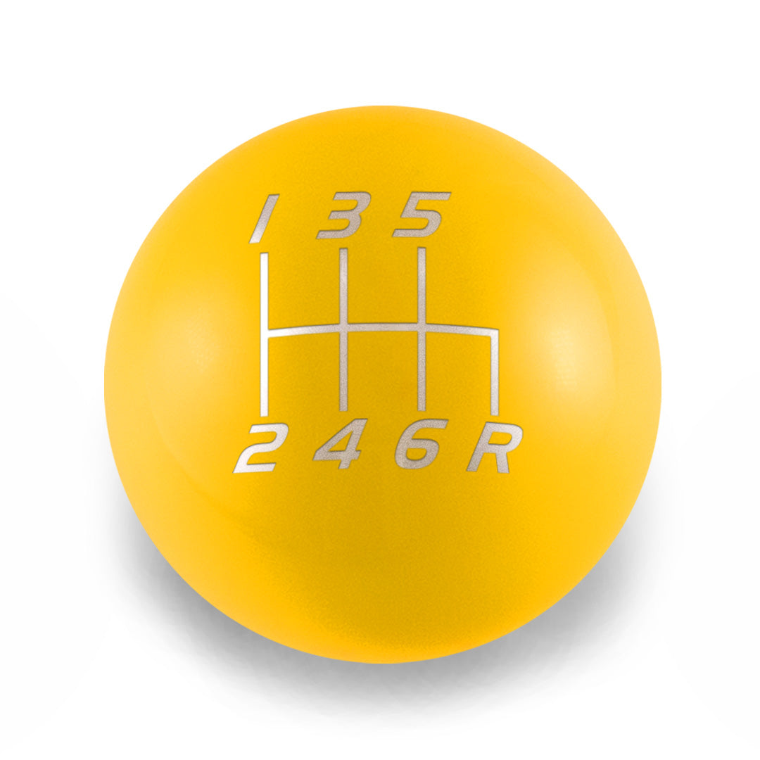 Billetworkz Weighted Shift Knob - 6-Speed Velocity Engraving for Honda
