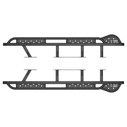 Southern Style Rock Sliders 2024+ Tacoma Double Cab Short Bed