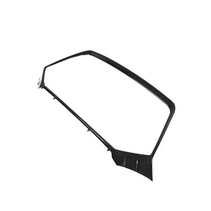 Audi RS6 C8 Avant Pre-Preg Dry Carbon Fiber Front Grille Insert Trim Cover 2019 - 2021