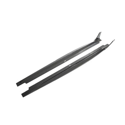 Audi A5 S-Line / S5 B9.5 Carbon Fiber Side Skirt Extensions – Sportback (2020–2023)