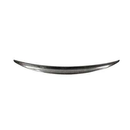 Audi A4 B9 S-Line / S4 Sedan Carbon Fiber Rear Trunk Boot Spoiler Wing Lip 2022 - 2024