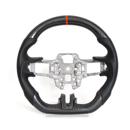LED RPM Carbon Fiber Steering Wheel for Ford Mustang EcoBoost, GT & Shelby 2018-2023