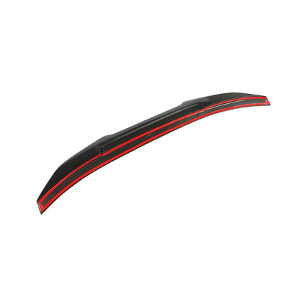Audi A6 C7 / S6 Sedan 4-Door Carbon Fiber Ducktail Rear Trunk Spoiler 2012 - 2018