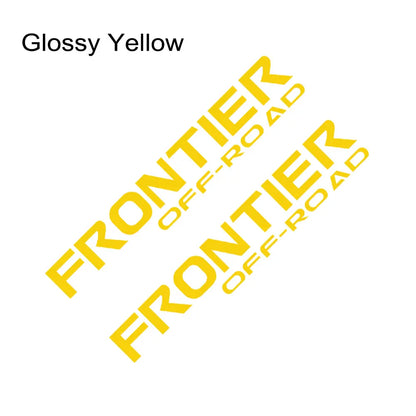 Trunk Bed Side Graphic Decal for Nissan Frontier | 2-Piece Pickup Vinyl Sticker