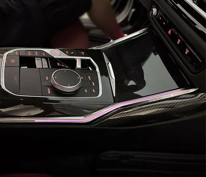 BMW 3 Series G20 / G80 & 4 Series G22 / G82 Center Console Saddle LED Ambient Light Kit 2020 - 2023 (11-Color)