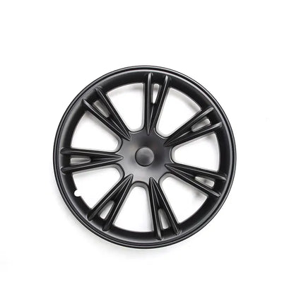 iCBL’s Tesla Model Y Wheel Covers Front & Rear Gemini Sport Style Matte and Gloss Black 2017-2024 (4PCS)