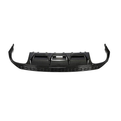 Audi A3 8V S-Line Sedan Carbon Fiber Gloss Black Rear Bumper Diffuser Lip 2016