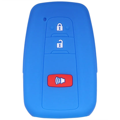Silicone Key Fob Cover for Toyota Rav4 Corolla Camry Highlander Prius