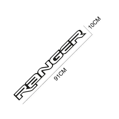 Front Windshield Logo Graphic Decal for Ford Ranger | Custom Vinyl Film Truck Cover