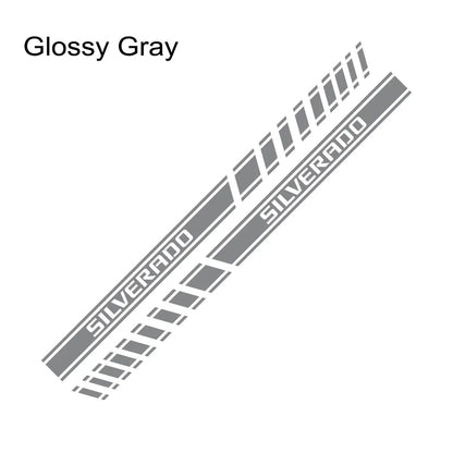 Door Side Stripe Decal for Chevrolet Silverado 1500 LT / LTZ / WT / Trail Boss / RST | Vinyl Truck Sticker