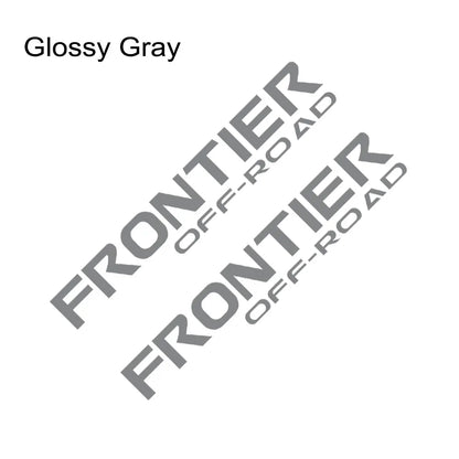 Trunk Bed Side Graphic Decal for Nissan Frontier | 2-Piece Pickup Vinyl Sticker
