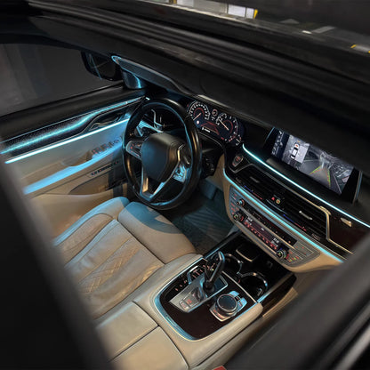 BMW 7 Series G11 / G12 Interior 64-Color Galaxy Style LED Ambient Light Kit 2015 - 2022