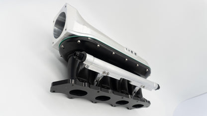 ASE H22 H Series Billet Intake Manifold Black Silver