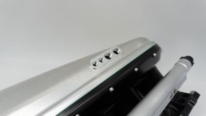 ASE H22 H Series Billet Intake Manifold Black Silver