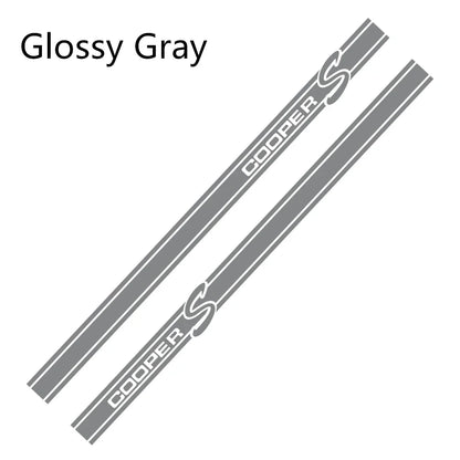 Side Stripe Decals for Mini Cooper (R50, R52, R53, R56, R57, R58, R59, R61) | 2-Piece Vinyl Kit