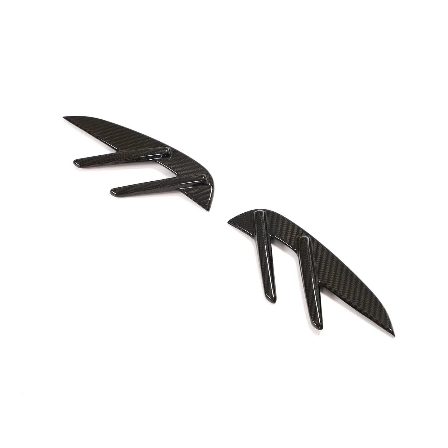 Dry Carbon Fiber Front Fender Vent Trim Set – BMW G80 M3 Competition (2021+)
