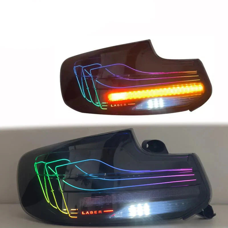 BMW 2 Series F22 / F87 CSL RGB Style LED Tail Light Assembly with Turn Signal 2014 - 2021 (Replaces 63211384009)