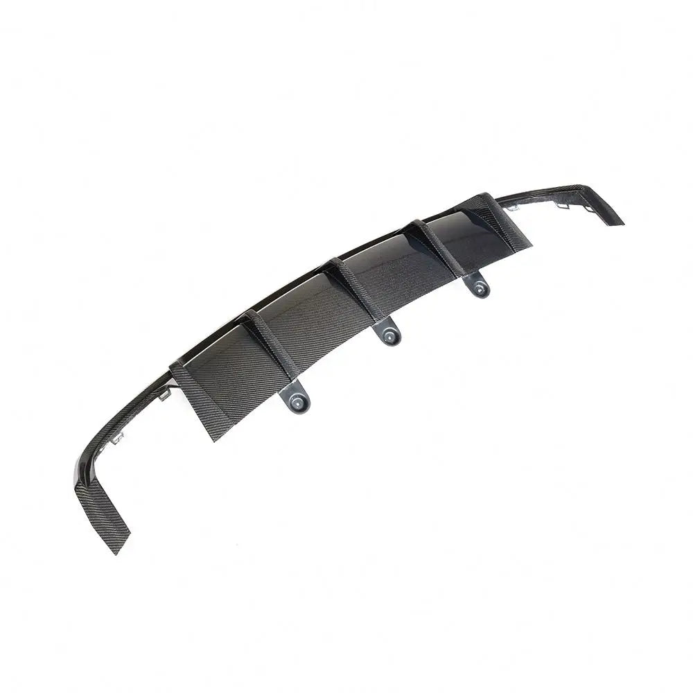 Audi A6 S-Line / S6 C7 Avant Carbon Fiber Rear Bumper Diffuser Lip 2015 - 2018