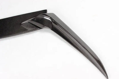 VW Golf MK6 R (R20) Carbon Fiber Front Lip – 3PC Splitter Kit (2012–2016)