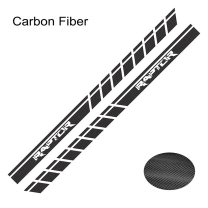 Door Side Body Stripe Decal for Ford F-150 Raptor | Vinyl Film Truck Graphic