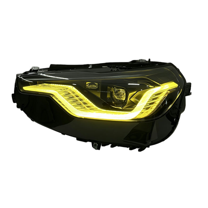 V2 Golden Smoked Dual Color LED Headlights Assembly for BMW 2 Series G42 (2022–2026)