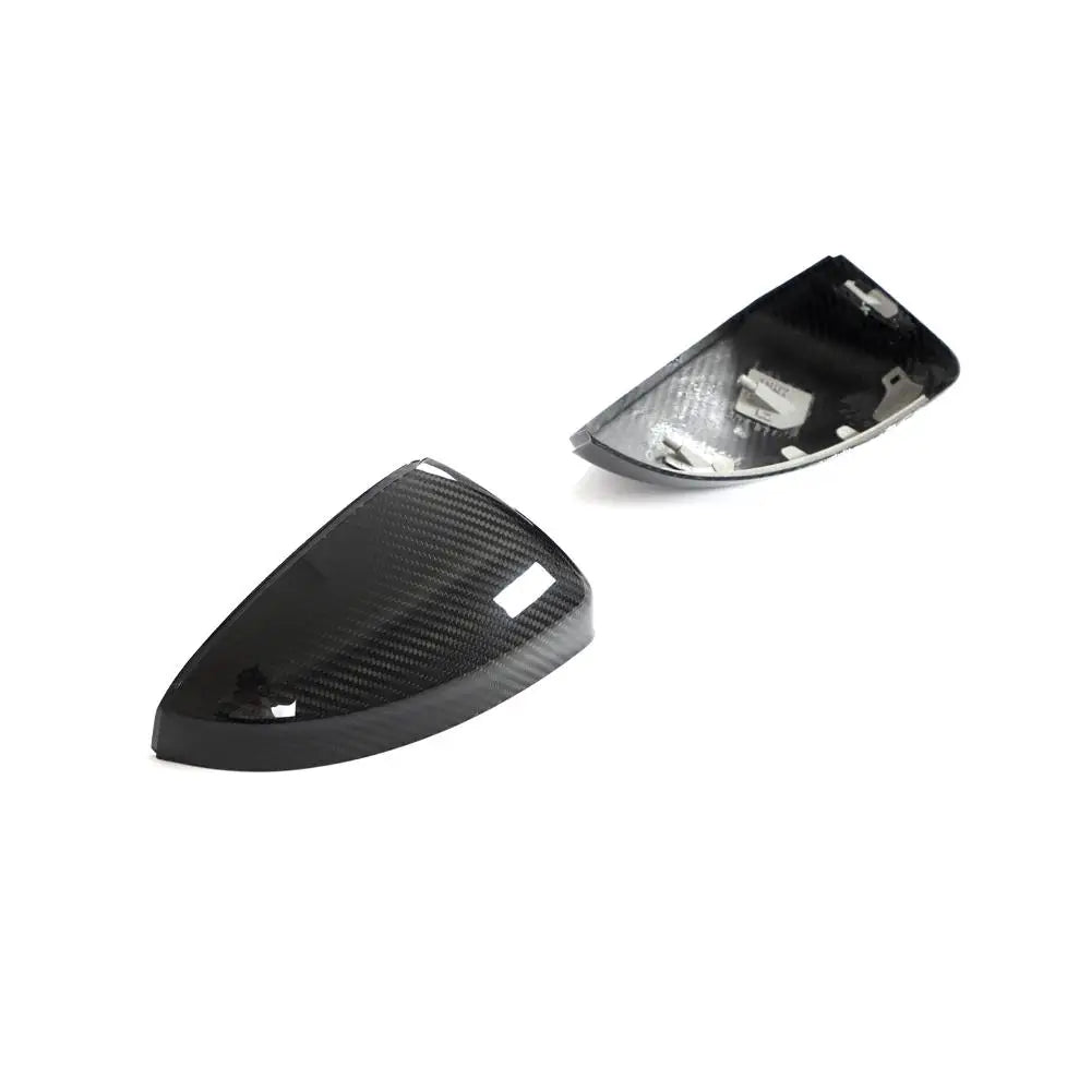 Prepreg Dry Carbon Fiber R8 Mirror Cover Cap Rearview for Audi R8 V10 2023