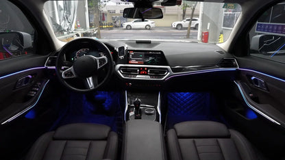 BMW 3 Series G20 / G21 / G28 Interior 64-Color LED Door Ambient Light Kit 2020 - 2025 (Replaces 34116866590)