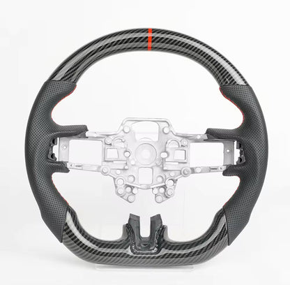 LED RPM Carbon Fiber Steering Wheel for Ford Mustang EcoBoost, GT & Shelby 2018-2023