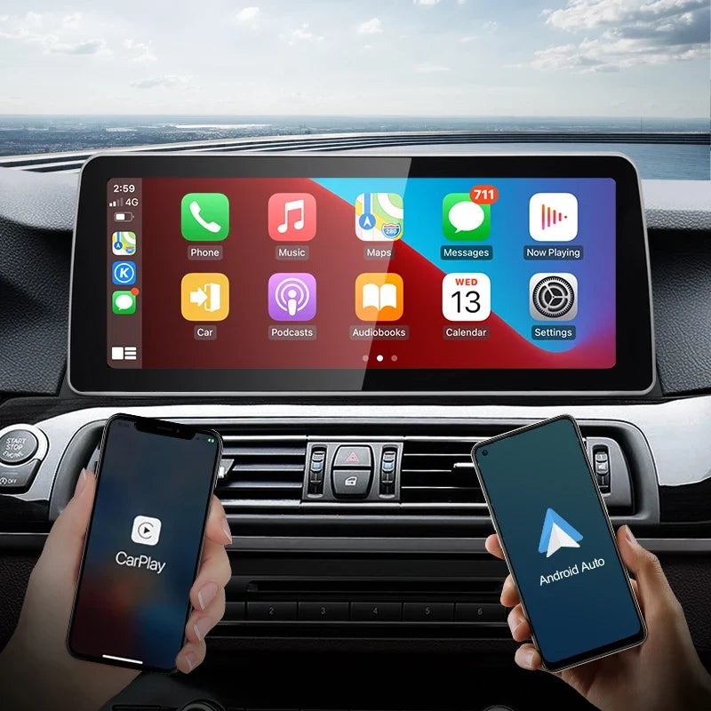 12.3inch BMW 5 2010-2017 F10 F11 Series Android13 Car Multimedia Wireless Carplay