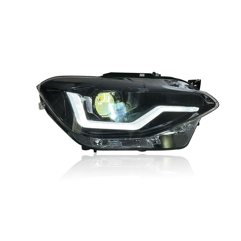 Dual Color LED Headlights Assembly for BMW 1 Series F20 (2012–2014)