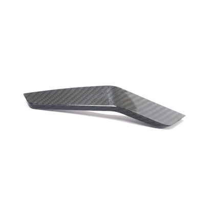 Audi RS7 Sportback 4-Door Dry Carbon Fiber ABT-Style Front Bumper Canards 2020 - 2021