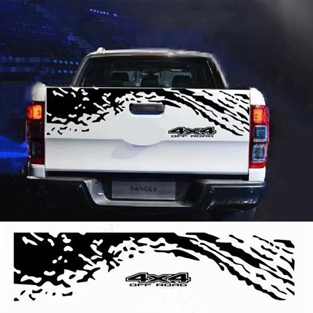 Trunk Tailgate Custom Graphic Decal for Ford Ranger | Vinyl Truck Sticker